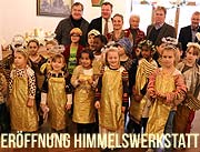 Eröffnung Himmelswerkstatt auf dem Münchner Christkindlmarkt (©Foto: Martin Schmitz(
